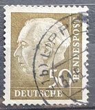 [Serie básica. Presidente Dr. Thedore Heuss. 2 C., tipo DB2]