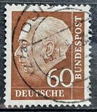 [Serie básica. Presidente Dr. Thedore Heuss. 2 C., tipo DB3]