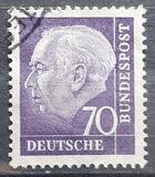 [Serie básica. Presidente Dr. Thedore Heuss. 2 C., tipo DB4]