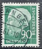[Serie básica. Presidente Dr. Thedore Heuss. 2 C., tipo DB6]