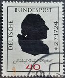 [The 250th Anniversary of the Birth of Friedrich Gottlieb Klopstock, Poet, тып WB]