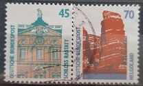 [Sightseeings - Rastatt Castle and Helgoland, typ AUP]