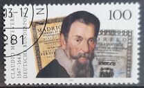 [The 350th Anniversary of the Death of Claudio Monteverdi, Composer, type BDV]