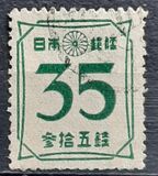 [Japanese Culture - Inscription: "Nippon Yubin" Reading from Left to Right, 類型 GR]