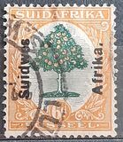 [South African Stamps Overprinted "Suidwes Africa" or "South West Africa", 유형 F5]