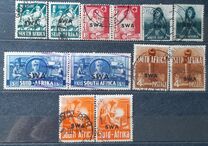 [South Africa Postage Stamps Overprinted "SWA", タイプ BA]