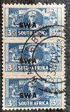 [South Africa Postage Stamps Overprinted "SWA", 유형 BB16]