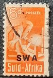 [South Africa Postage Stamps Overprinted "SWA", 유형 BB19]
