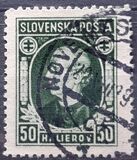 [Andrej Hlinka - Inscription "SLOVENSKÁ POŠTA", type E4]