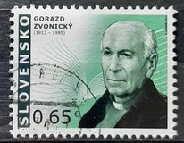 [The 100th Anniversary of the Birth of Gorazd Zvonický, 1913-1995, type WW]