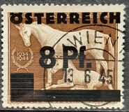 [German Empire Postage Stamps Overprinted "ÖSTEREICH" & Surcharged, typ HQ]