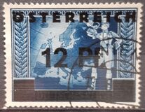 [German Empire Postage Stamps Overprinted "ÖSTEREICH" & Surcharged, typ HR]