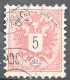 [Coat of Arms - Inscription: "Imper. reg. - posta austr.", type C2]