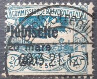 [No. 16-26 Overprinted "Plébiscite 20 mars 1921.", 類型 E2]