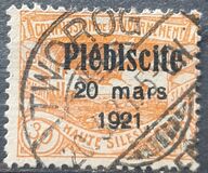 [No. 16-26 Overprinted "Plébiscite 20 mars 1921.", 類型 E4]