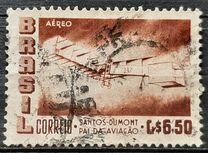 [Airmail - The 50th Anniversary of the Dumont's First Heavier-than-air Flight, type AGO]