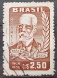 [50 Aniversario de la muerte del escritor Machado de Assis, 1839 - 1908, tipo AIE]