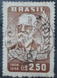 [50 Aniversario de la muerte del escritor Machado de Assis, 1839 - 1908, tipo AIE]