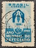 [Airmail - World Refugee Year, type AJI]