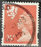 [Queen Elizabeth II - New Values & Colors, प्रकार D52]