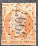 [Emperor Napoléon III - Inscription: "EMPIRE FRANC", タイプ C7]