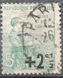 [Charity Stamps Issued 1917 Overprinted, тип AD1]