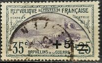 [Charity Stamps Issued 1917 Overprinted, тип AD4]