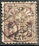 [Helvetia - Cross & Shield - Fiber Paper, tegund L7]