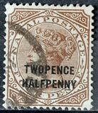 [No. 52 Surcharged, type AA]
