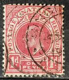 [King Edward VII - Inscription "POSTAGE - REVENUE", प्रकार AE1]