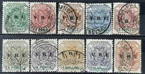 [South Africa Republic Postage Stamps Overprinted "V.R.I", típus G]