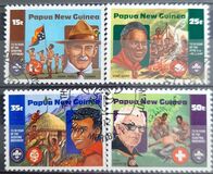 [The 75th Anniversary of the Boy Scout Movement, type OS]