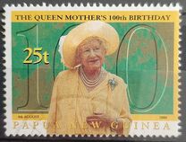 [The 100th Anniversary of the Birth of Queen Elizabeth The Queen Mother, 1900-2002, प्रकार AET]