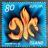 [EUROPA Stamps - The 100th Anniversary of Scouting, тып AIC]