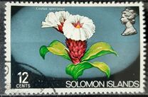 [Flora and Fauna - Issues of 1972, 1973 and 1975 with Bar Imprint on "British", tipas EA1]