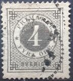 [Numerals in Circle - Different Perforation, type F12]