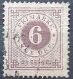 [Numerals in Circle - Different Perforation, type F14]