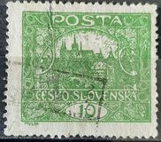 [Definitives - No Plant Above "ČESKO-SLOVENSKÁ", type I38]