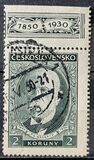[The 80th Anniversary of the Birth of President Thomas G. Masaryk, type YBO]