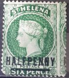 [Queen Victoria - Not Issued Stamps Surcharged. New Watermark, Scrivi B26]