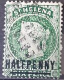 [Queen Victoria - Not Issued Stamps Surcharged. New Watermark, Scrivi B26]