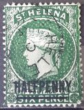 [Queen Victoria - Not Issued Stamps Surcharged. New Watermark, Scrivi B28]