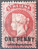 [Queen Victoria - Not Issued Stamps Surcharged. New Watermark, Scrivi B29]
