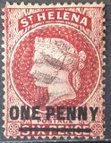 [Queen Victoria - Not Issued Stamps Surcharged. New Watermark, Scrivi B29]