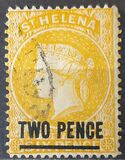 [Queen Victoria - Not Issued Stamps Surcharged. New Watermark, Scrivi B30]