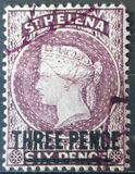 [Queen Victoria - Not Issued Stamps Surcharged. New Watermark, Scrivi B33]