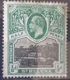 [King George V and Landscape, type I]