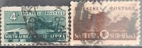 [War Effort - Country Inscription in English and Afrikaan - Prices are for Single Stamps, type DT]
