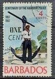 [No. 263 Overprinted "ONE CENT" and Surcharged, jenis FP]