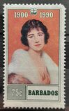 [The 90th Anniversary of the Birth of Queen Elizabeth the Queen Mother, típus WT]